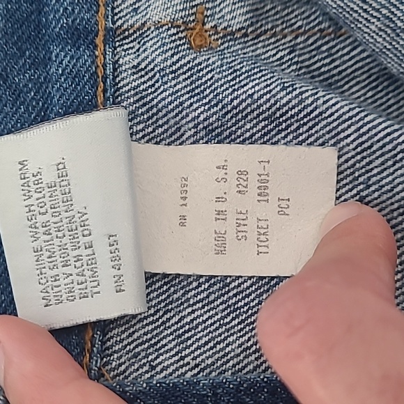 Long Denim Skirt - Vintage - Picture 7 of 9